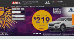 Desktop Screenshot of liahyundaiofenfield.com
